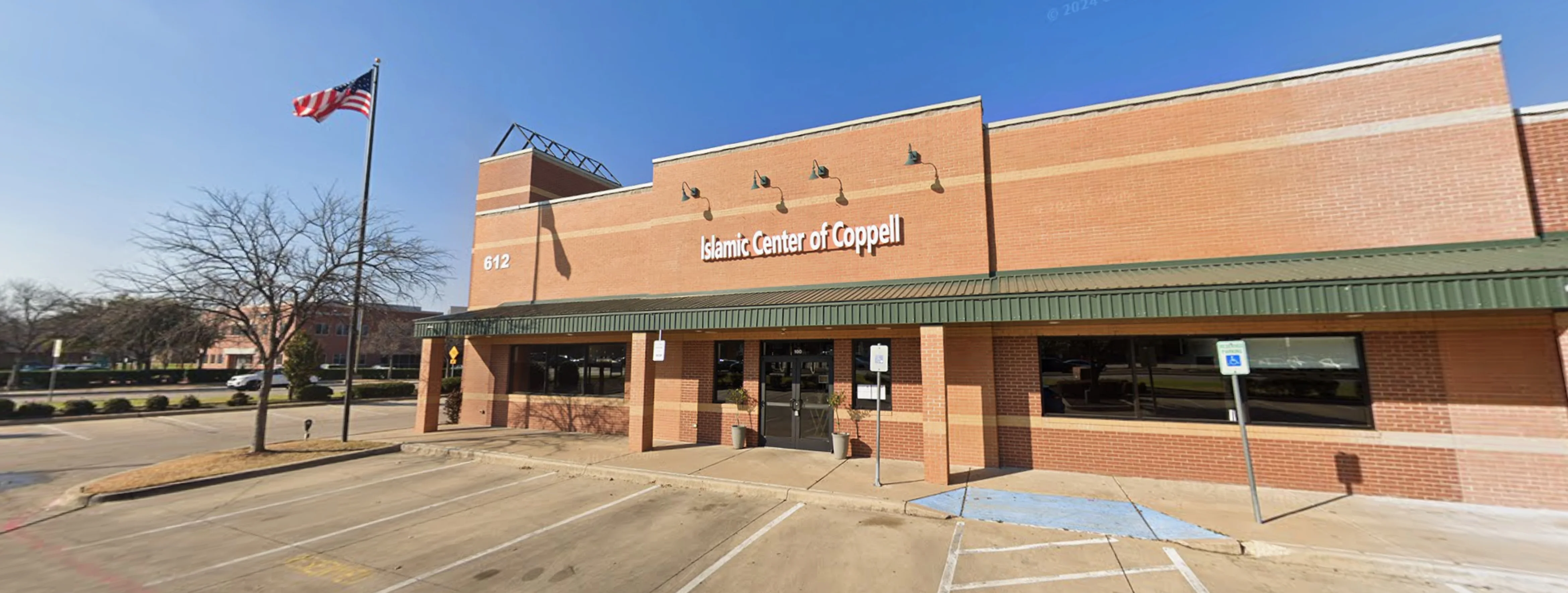 Exterior view of Islamic Center of Coppell Coppell building